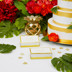 Picture of Dipped in Gold Cake Boxes