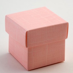 Show details for Pink Silk Favour Box Picture of Pink Silk Favour Box