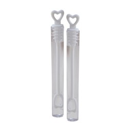 Show details for Wedding Bubbles Heart Tube Picture of Wedding Bubbles Heart Tube