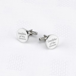 Show details for Cufflinks - Grandfather of the Groom Picture of Cufflinks - Grandfather of the Groom
