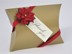 Picture of Christmas Gold Silk Pillow Box