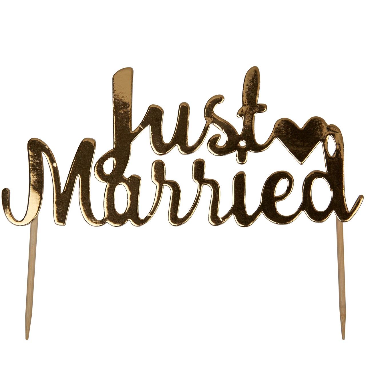 Picture of Just Married Cake Topper