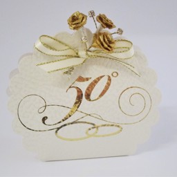 Picture of Golden Wedding 50th Anniversary Box