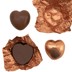 Picture of Copper DS Foil Milk Chocolate Hearts