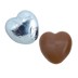 Picture of Blue DS Foil Milk Chocolate Hearts