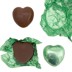Picture of Green DS Foil Milk Chocolate Hearts