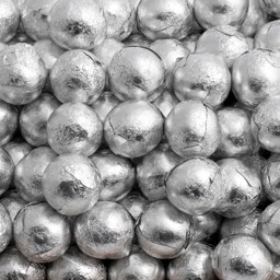 Picture of Silver Chocolate Foil Balls