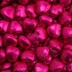 Picture of Hot Pink DS Foil Milk Chocolate Hearts