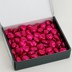 Picture of Hot Pink DS Foil Milk Chocolate Hearts