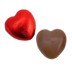 Picture of Personalised Chocolate Foil Hearts