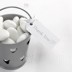 Picture of White Snowflake Favour Pail