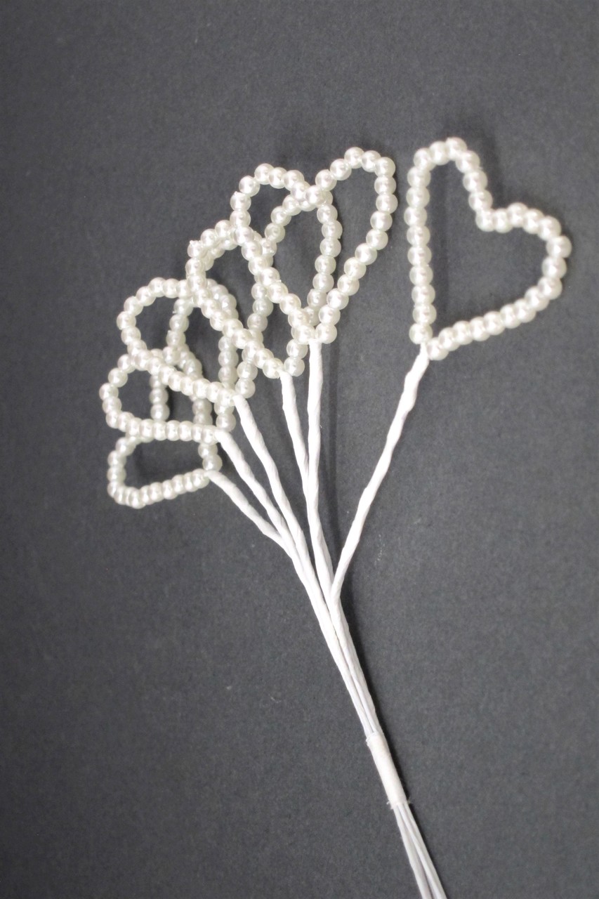Picture of Ivory Pearl Hearts