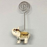 Show details for Elephant Place Card Holders Picture of Elephant Place Card Holders