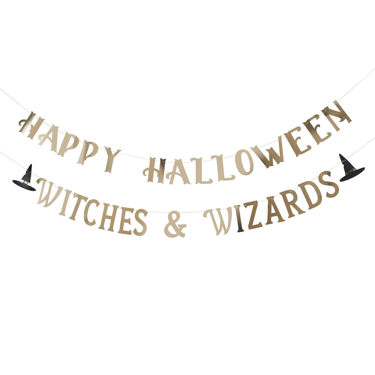 Picture of Happy Halloween Witches & Wizards Banner