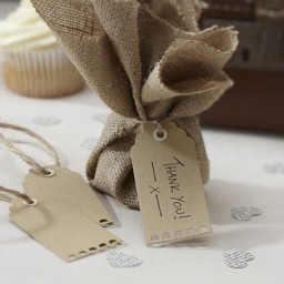Show details for Brown Luggage Tags - Vintage Affair Picture of Brown Luggage Tags - Vintage Affair