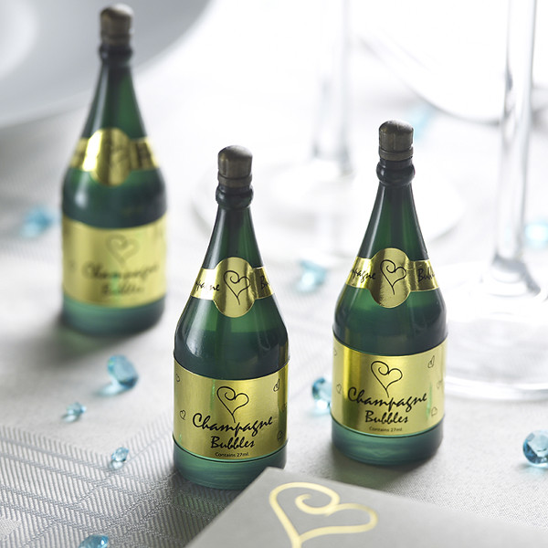 Picture of Bubbles Line Heart Champagne