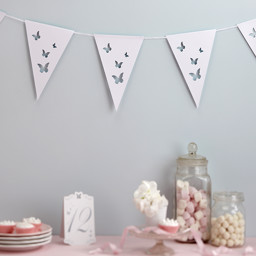 Picture of Bunting Butterfly Design