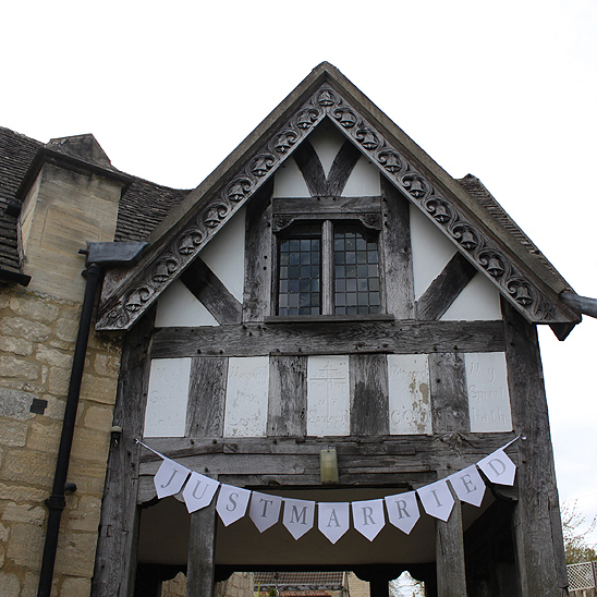 Picture of Bunting Just Married