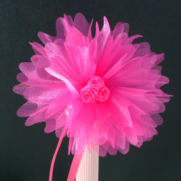 Show details for Crystal Tulle in Fuchsia Picture of Crystal Tulle in Fuchsia