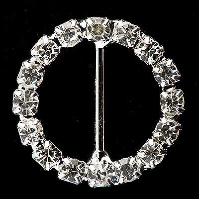 Picture of Diamante Buckle Medium Circle