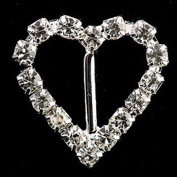 Picture of Diamante Buckle Medium Heart