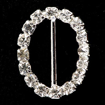 Picture of Diamante Buckle Medium Oval