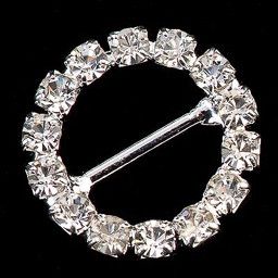 Show details for Diamante Buckle Small Circle Picture of Diamante Buckle Small Circle