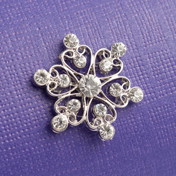 Show details for Diamante Vintage Flower Trimming Picture of Diamante Vintage Flower Trimming