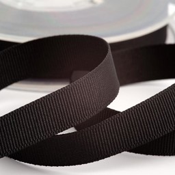 Show details for DIY Grosgrain Ribbon in Black Picture of DIY Grosgrain Ribbon in Black