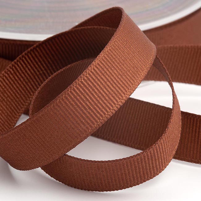 Picture of DIY Grosgrain Ribbon in Brown