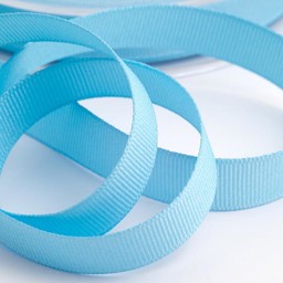 Show details for DIY Grosgrain Ribbon in Pale Blue Picture of DIY Grosgrain Ribbon in Pale Blue