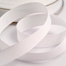 Show details for DIY Grosgrain Ribbon in White Picture of DIY Grosgrain Ribbon in White