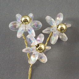 Picture of DIY Iridescent Daisies Gold Wire
