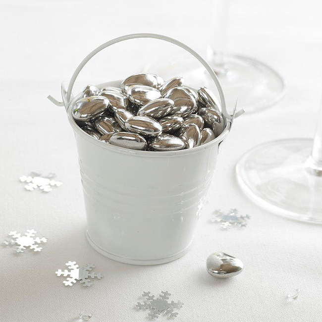 Picture of Plain White Favour Pail