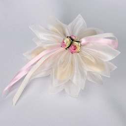 Show details for Organza Petals in Ivory Picture of Organza Petals in Ivory