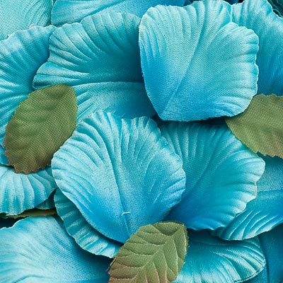 Picture of Satin Petals in Teal