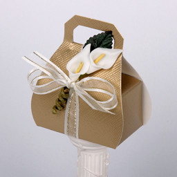 Show details for Silk Gold Hand Bag Picture of Silk Gold Hand Bag