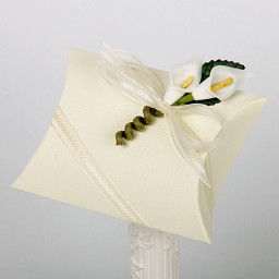 Show details for Silk Ivory Pillow Picture of Silk Ivory Pillow