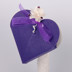 Picture of Silk Purple Design 2 Heart