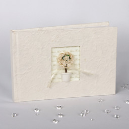 Picture of Simply Roses Guest Book - Bay Tree Design