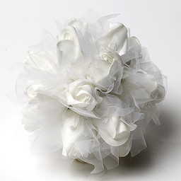 Show details for Small White Pomander Picture of Small White Pomander