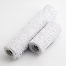 Picture of Vintage Lace on a Roll in White 30cm x 10m