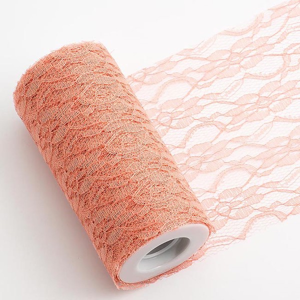 Picture of Vintage Lace on a Roll Vintage Pink 15mm x 10m