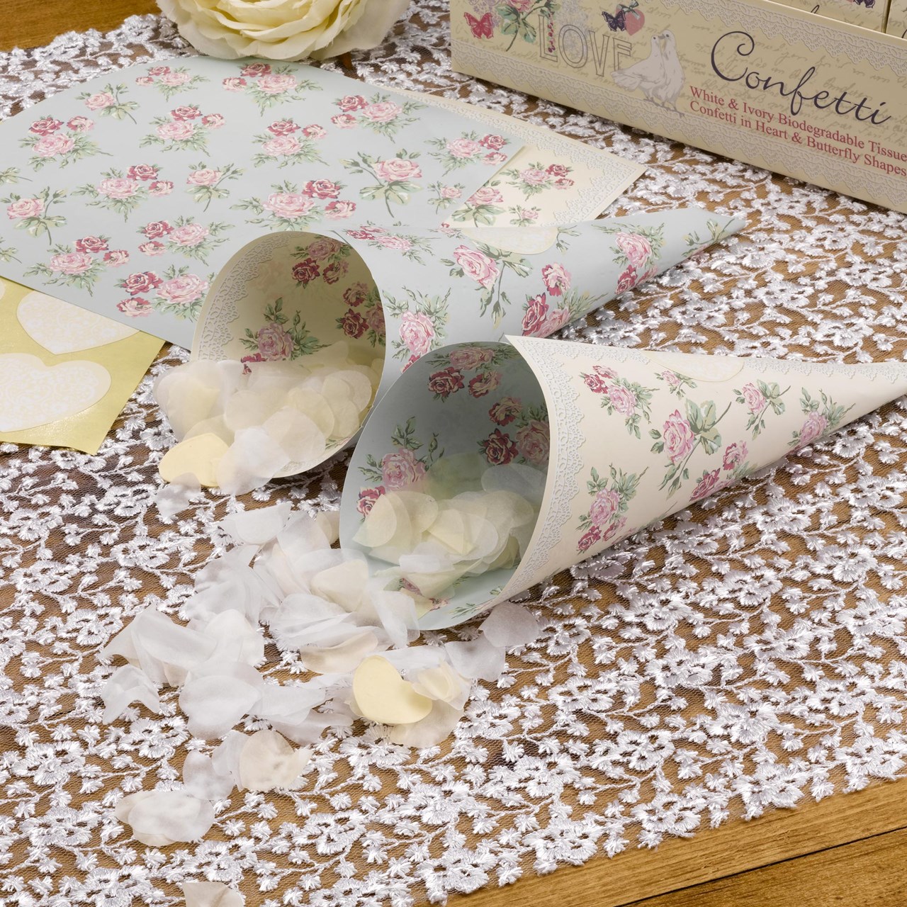 Picture of With Love - Confetti Cones