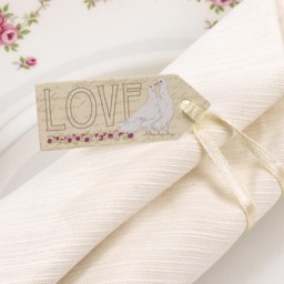 Show details for With Love - Small Luggage Tags Picture of With Love - Small Luggage Tags