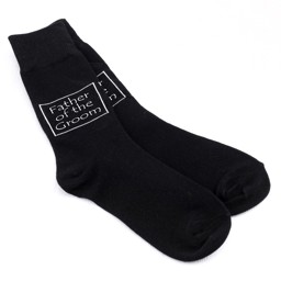 Show details for Wedding Socks - Father of the Groom Picture of Wedding Socks - Father of the Groom