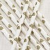 Picture of Vintage Romance - Paper Straws - Ivory/Gold Hearts