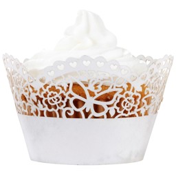 Show details for Butterfly Cup Cake Wraps Picture of Butterfly Cup Cake Wraps