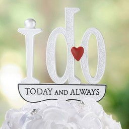 Picture of "I DO" Cake Pick
