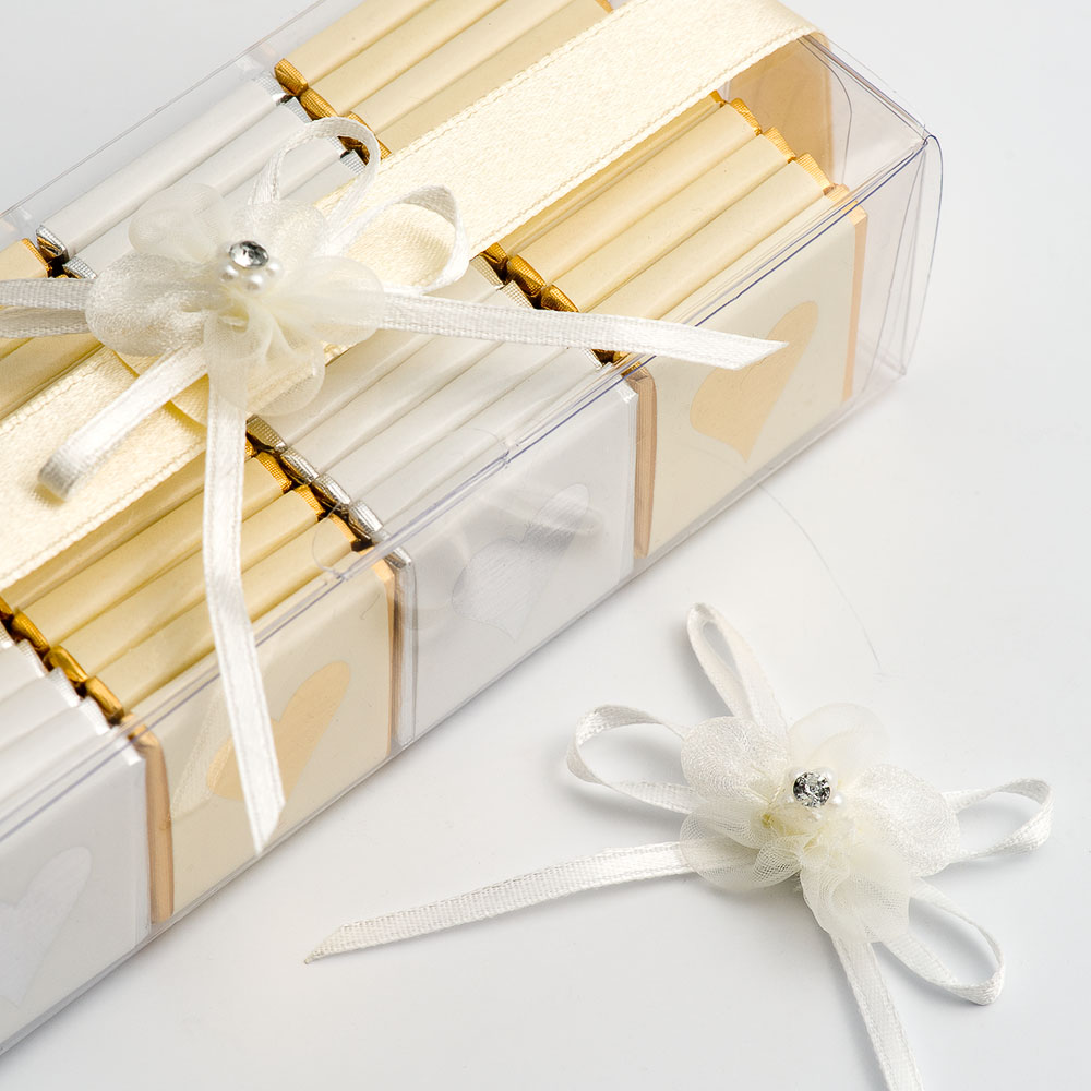 Picture of Satin Bow with Diamante Flower